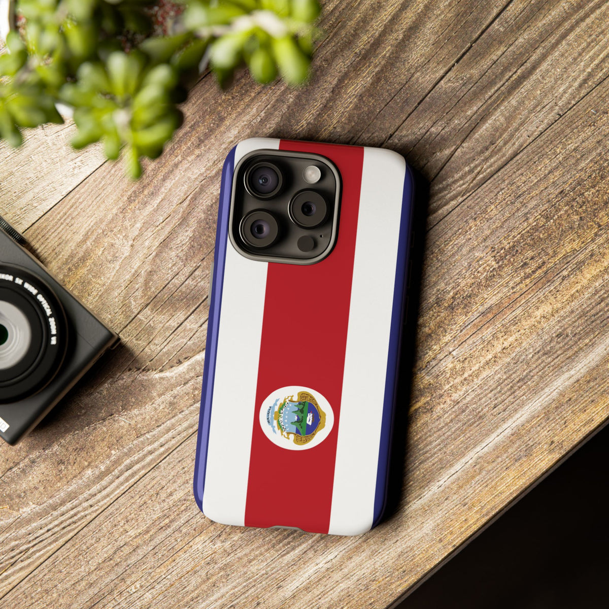 Costa Rica Flag Tough Phone Case - Irie Blues Boutique