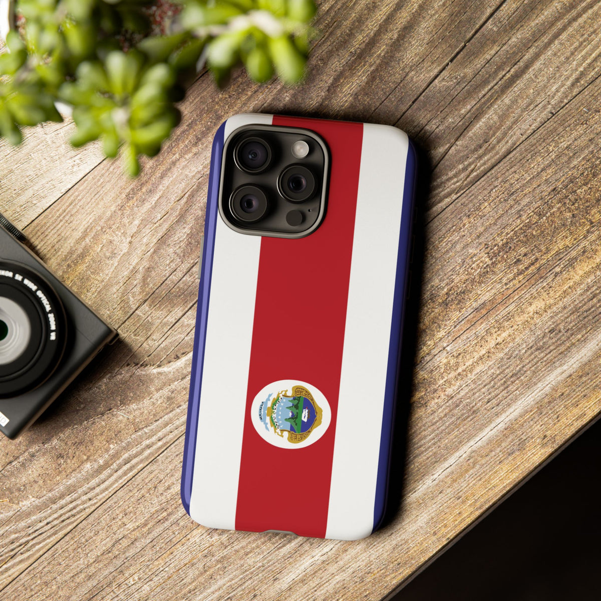 Costa Rica Flag Tough Phone Case - Irie Blues Boutique