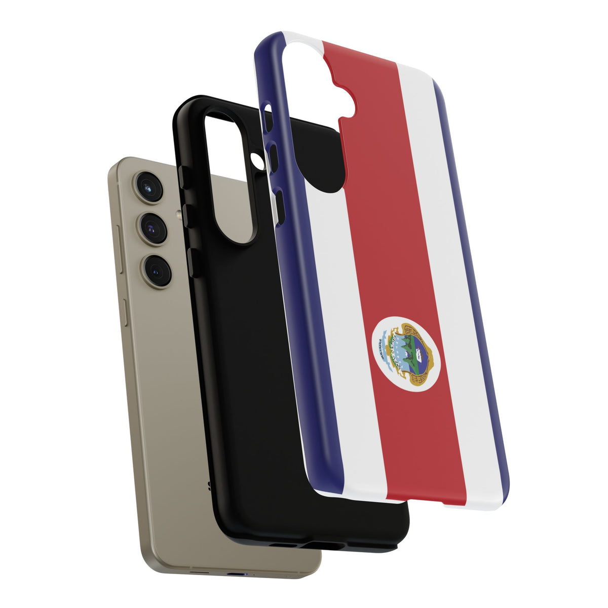 Costa Rica Flag Tough Phone Case - Irie Blues Boutique