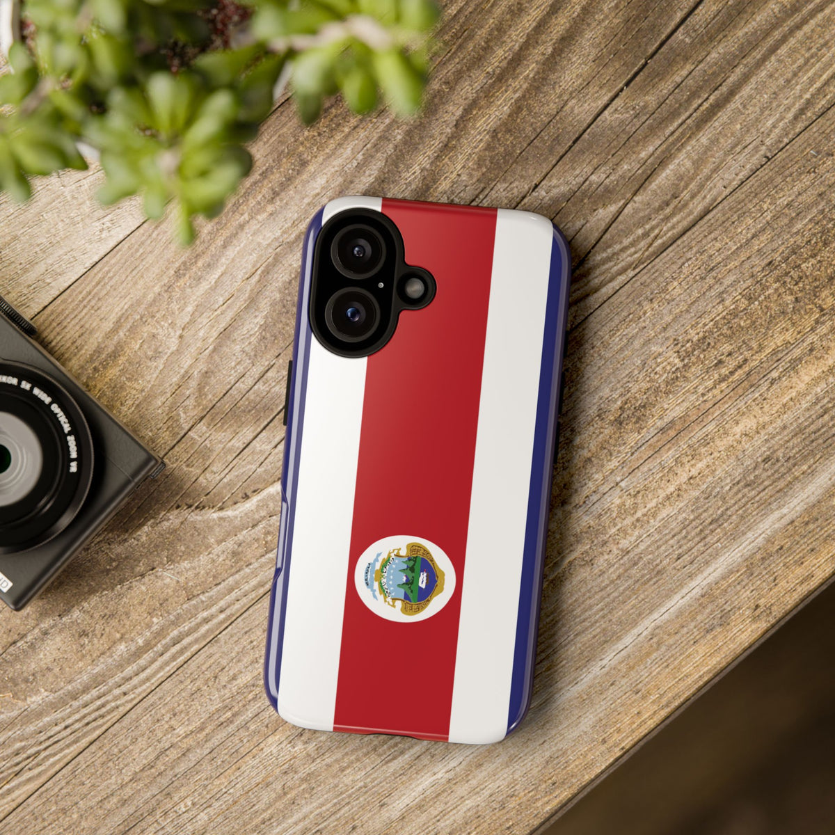 Costa Rica Flag Tough Phone Case - Irie Blues Boutique