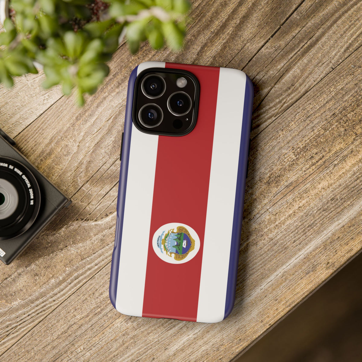 Costa Rica Flag Tough Phone Case - Irie Blues Boutique