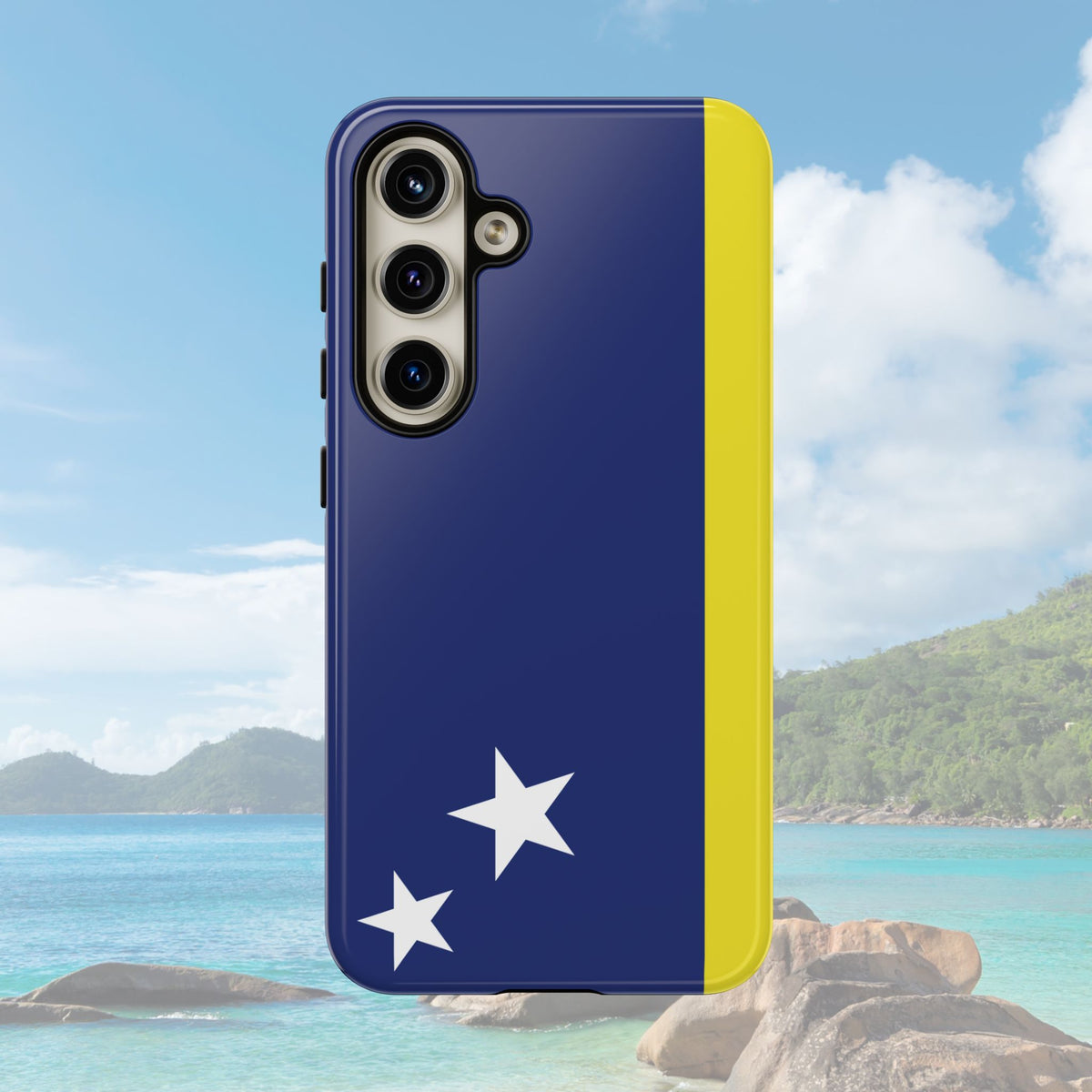 Curaçao Flag Tough Phone Case - Irie Blues Boutique