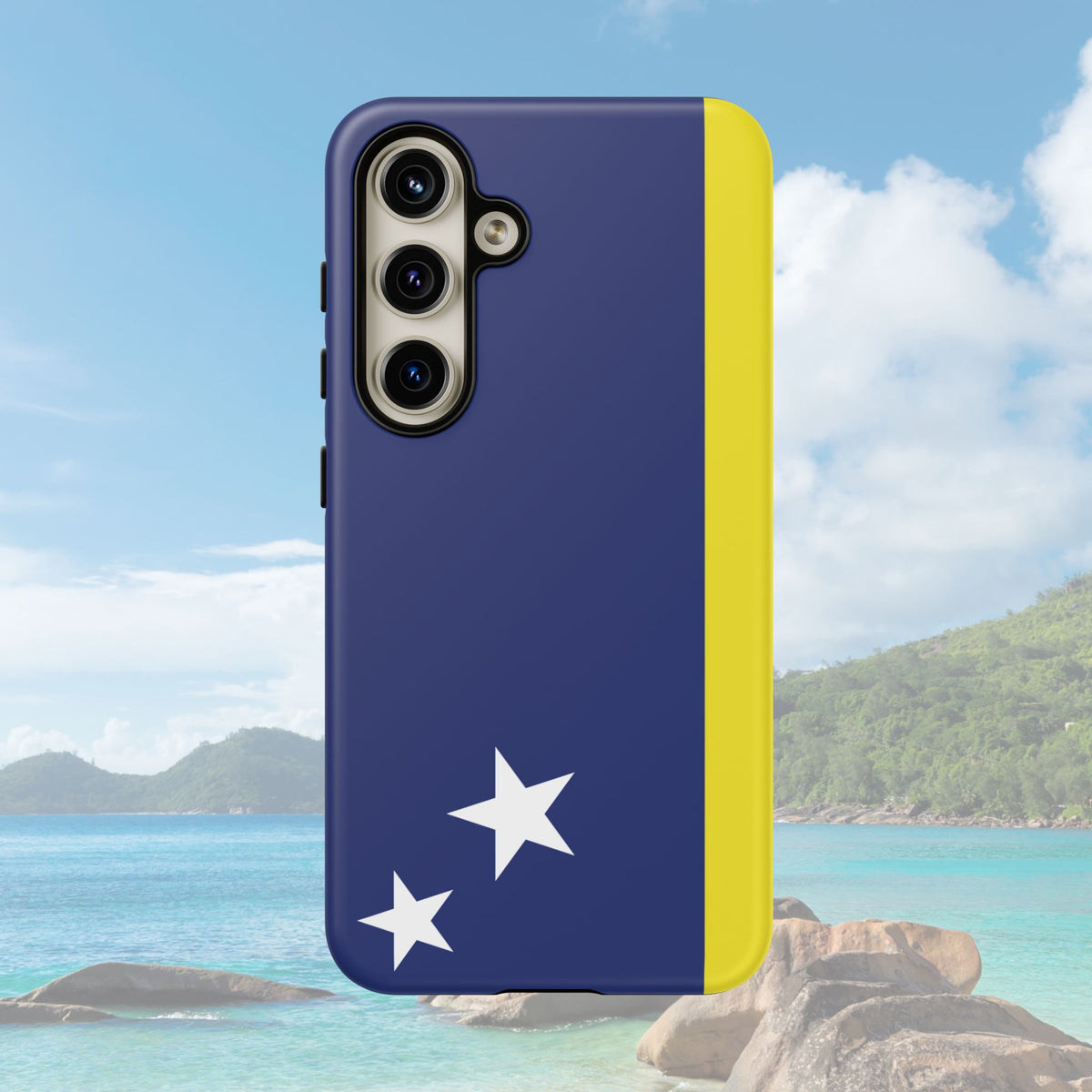 Curaçao Flag Tough Phone Case - Irie Blues Boutique