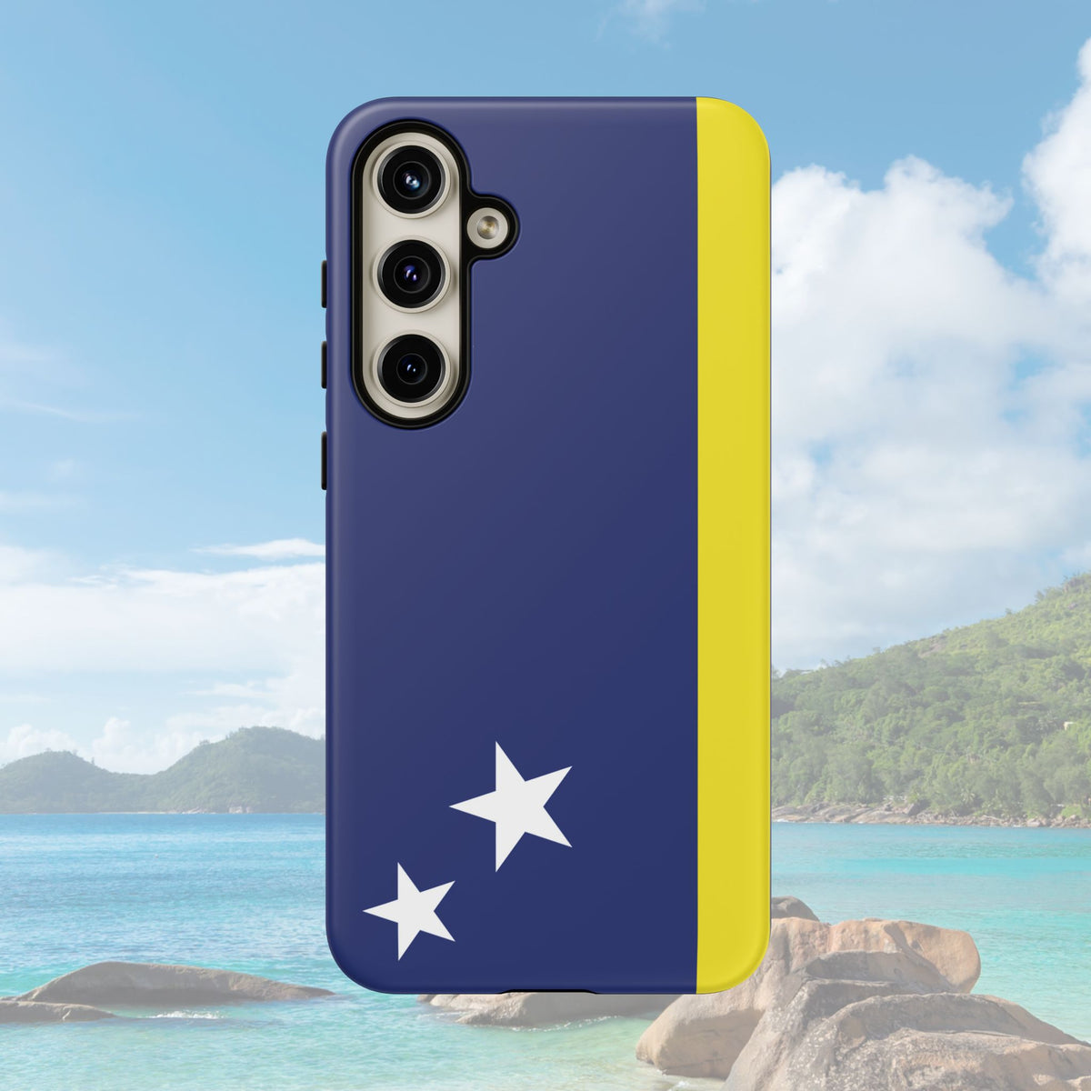 Curaçao Flag Tough Phone Case - Irie Blues Boutique