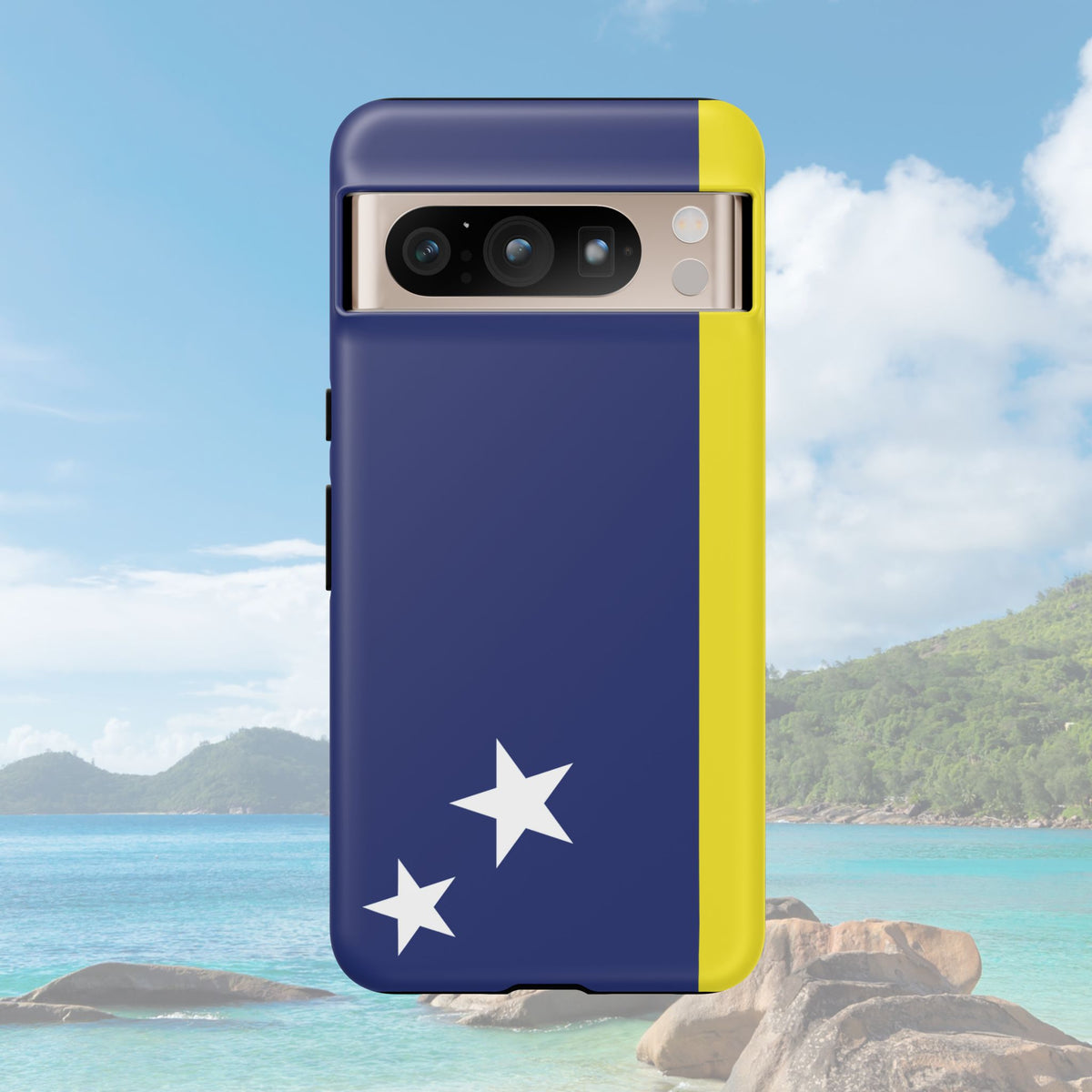 Curaçao Flag Tough Phone Case - Irie Blues Boutique