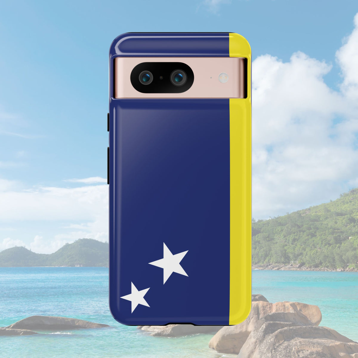 Curaçao Flag Tough Phone Case - Irie Blues Boutique