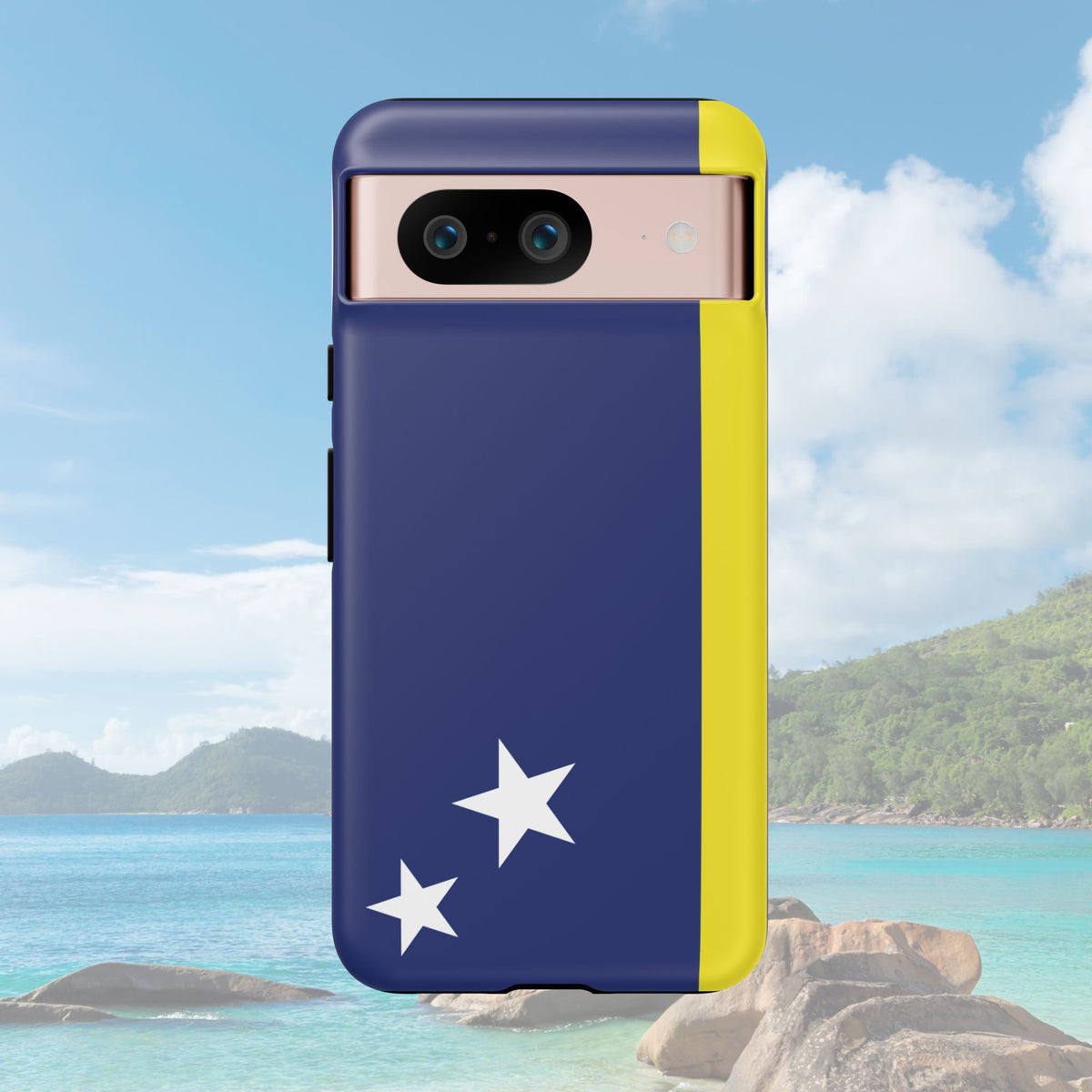 Curaçao Flag Tough Phone Case - Irie Blues Boutique