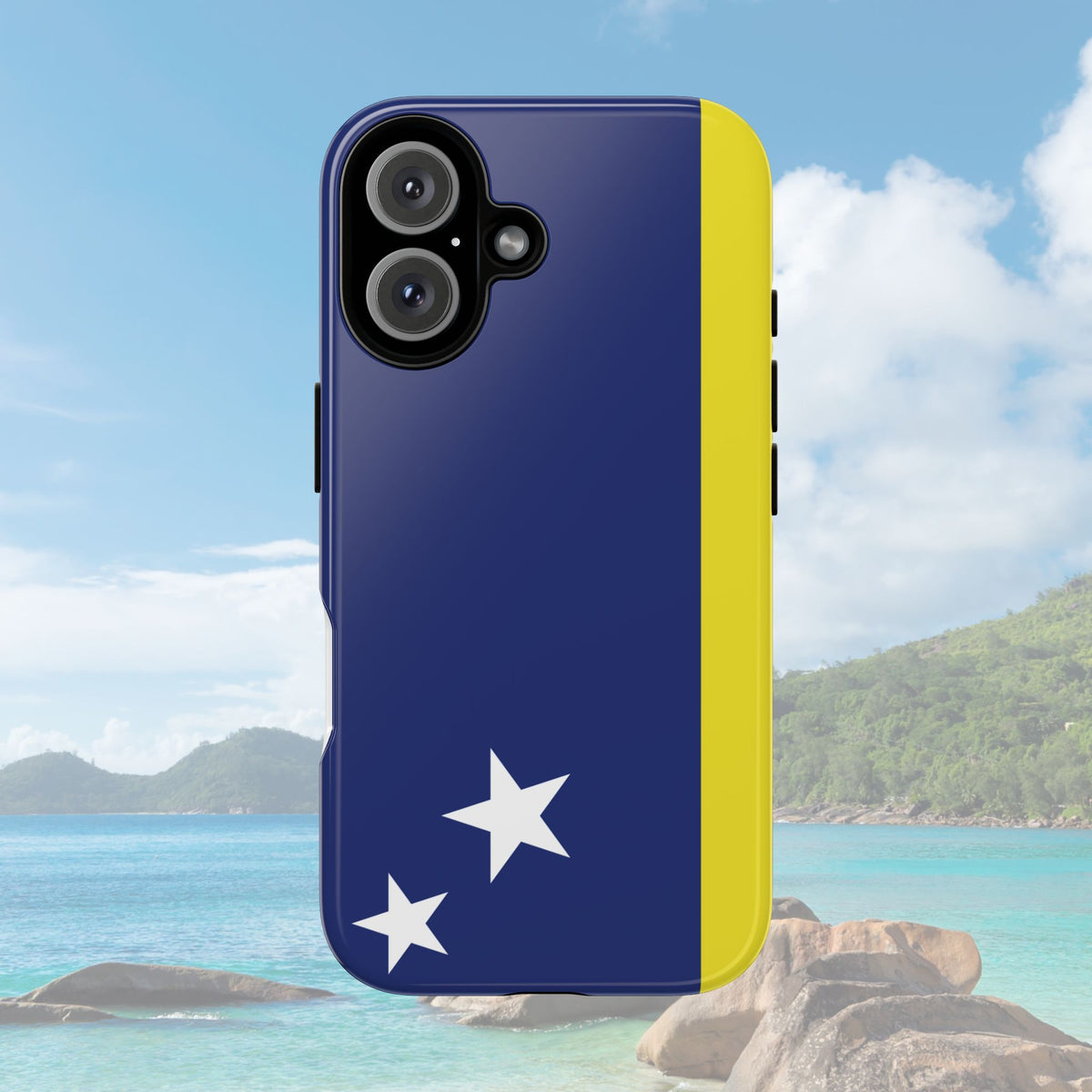 Curaçao Flag Tough Phone Case - Irie Blues Boutique