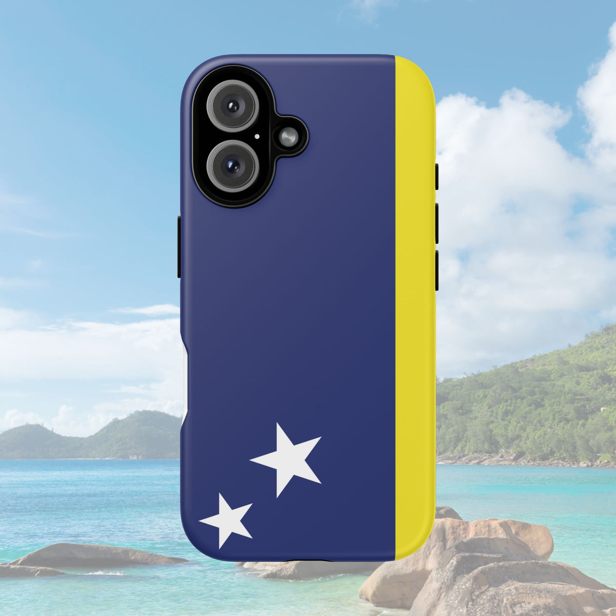 Curaçao Flag Tough Phone Case - Irie Blues Boutique