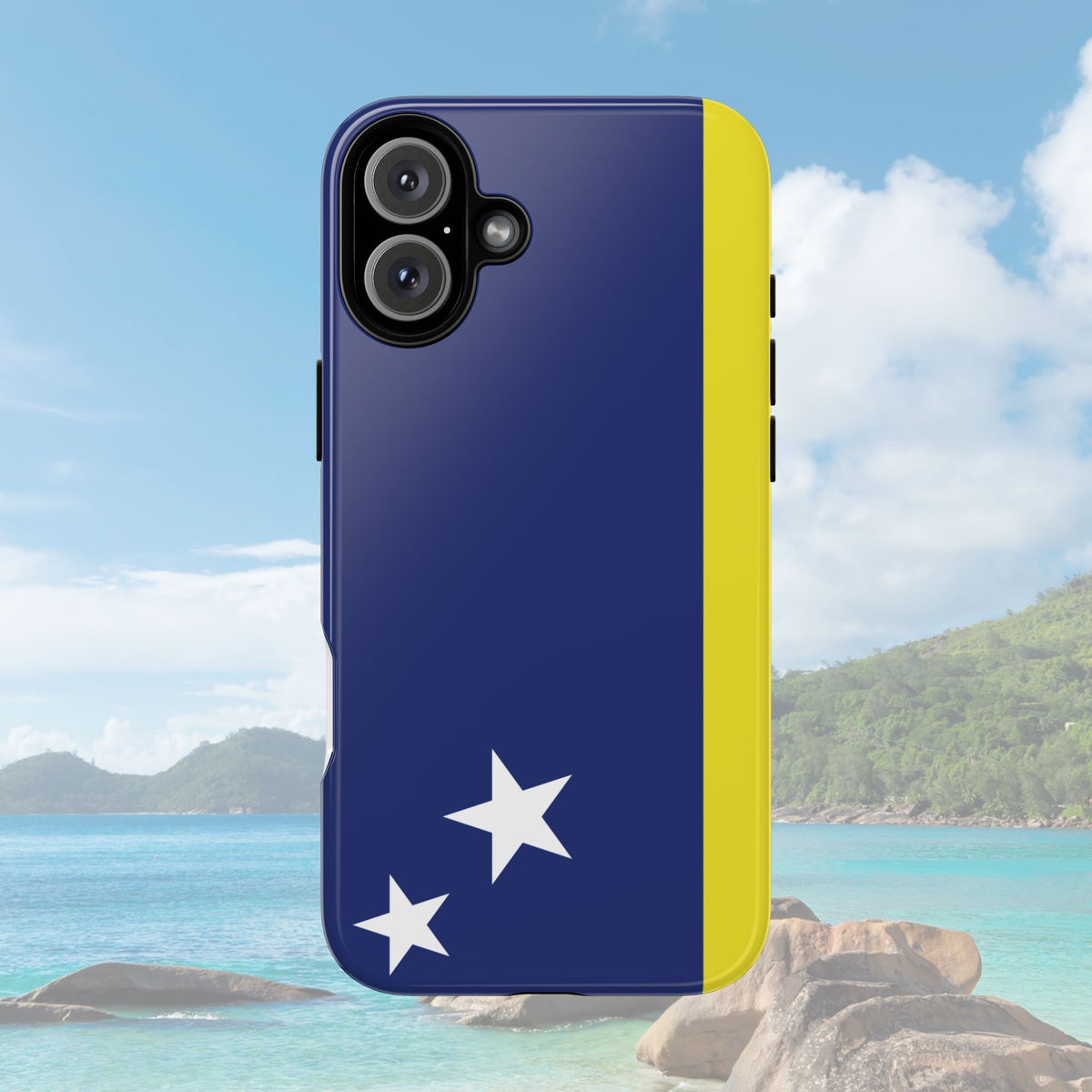 Curaçao Flag Tough Phone Case - Irie Blues Boutique
