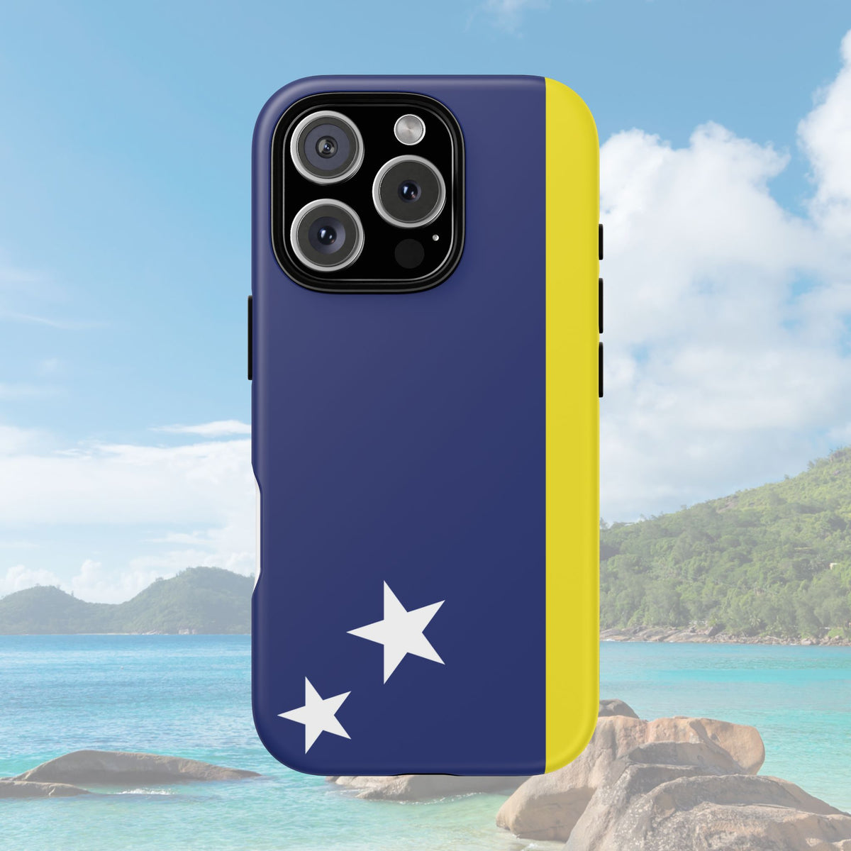 Curaçao Flag Tough Phone Case - Irie Blues Boutique