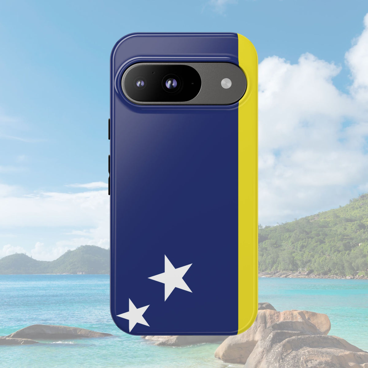 Curaçao Flag Tough Phone Case - Irie Blues Boutique