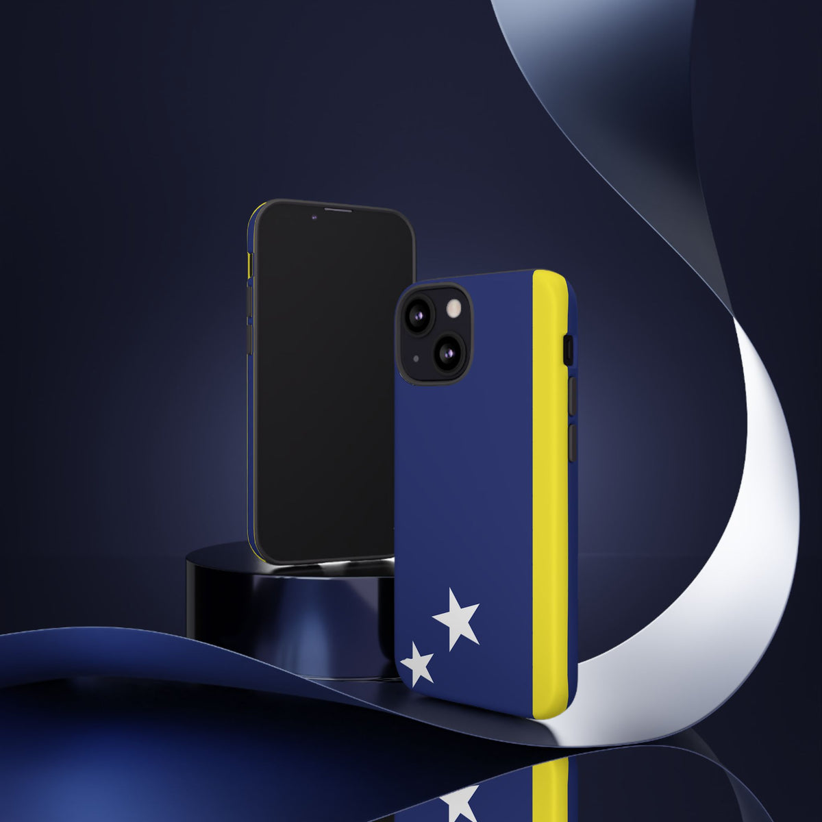 Curaçao Flag Tough Phone Case - Irie Blues Boutique