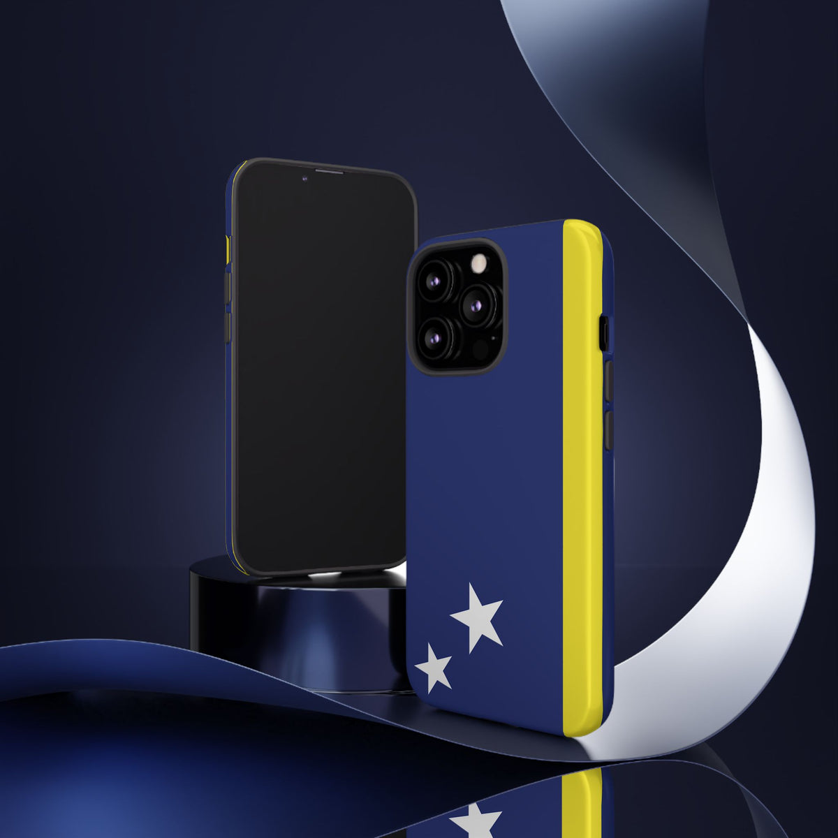Curaçao Flag Tough Phone Case - Irie Blues Boutique