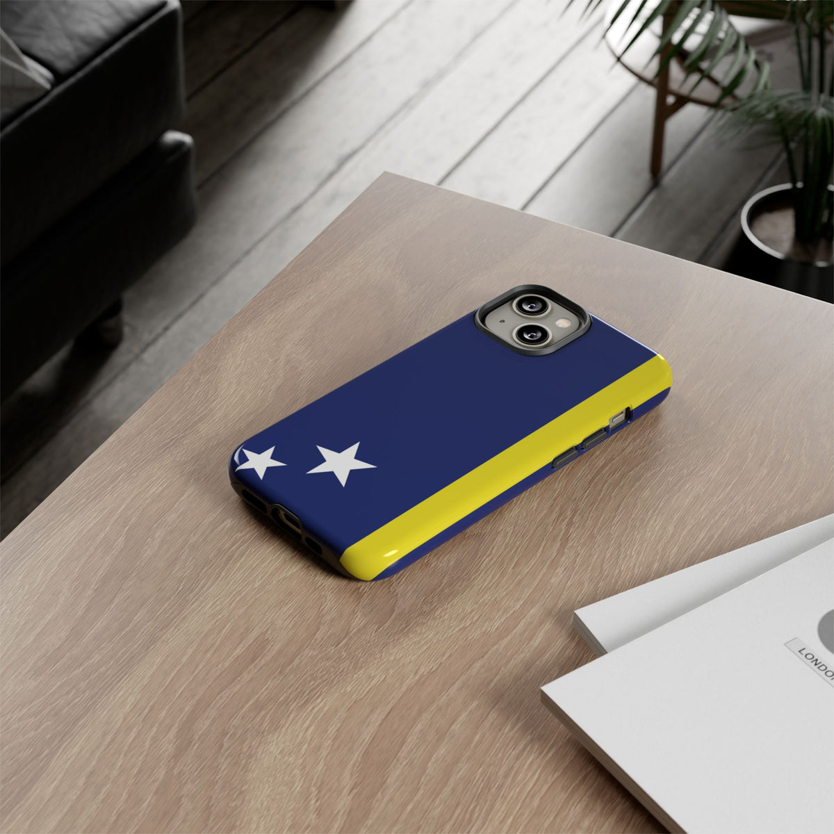 Curaçao Flag Tough Phone Case - Irie Blues Boutique