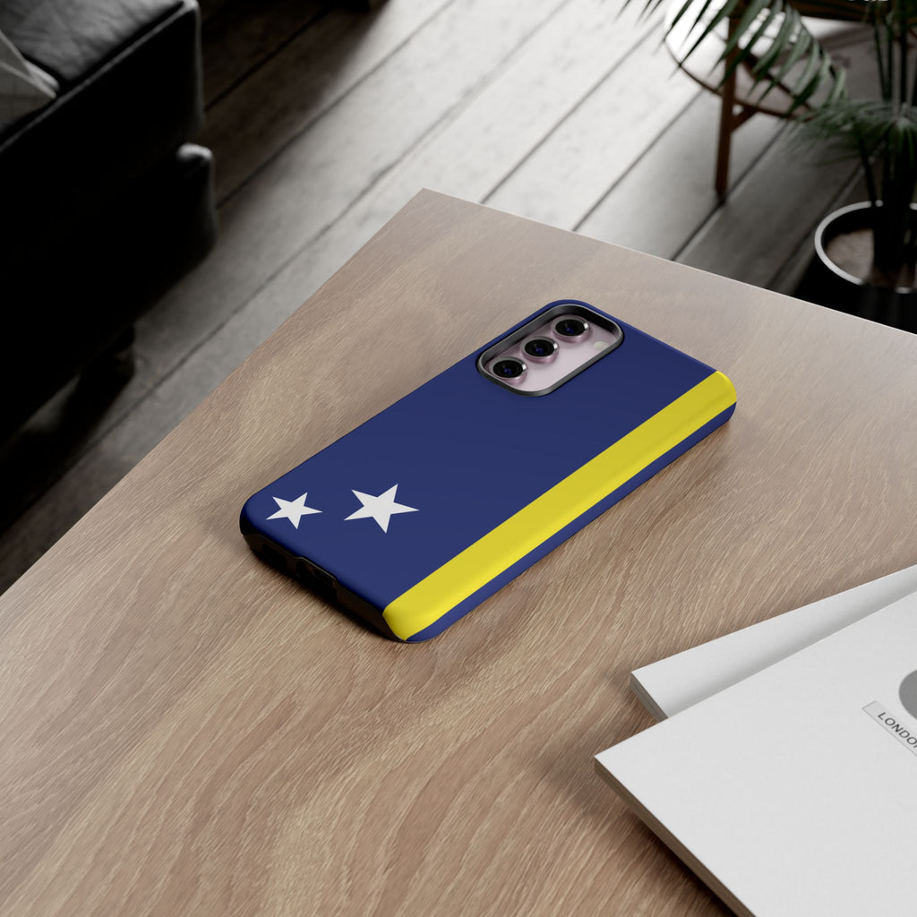 Curaçao Flag Tough Phone Case - Irie Blues Boutique