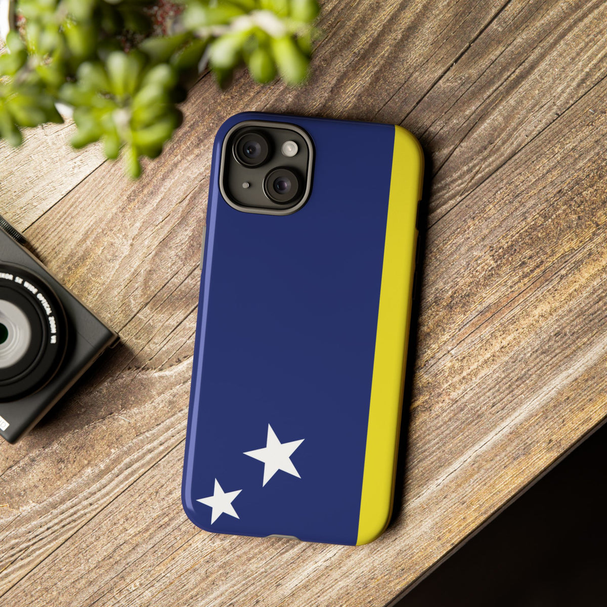 Curaçao Flag Tough Phone Case - Irie Blues Boutique