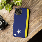 Curaçao Flag Tough Phone Case - Irie Blues Boutique