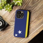 Curaçao Flag Tough Phone Case - Irie Blues Boutique