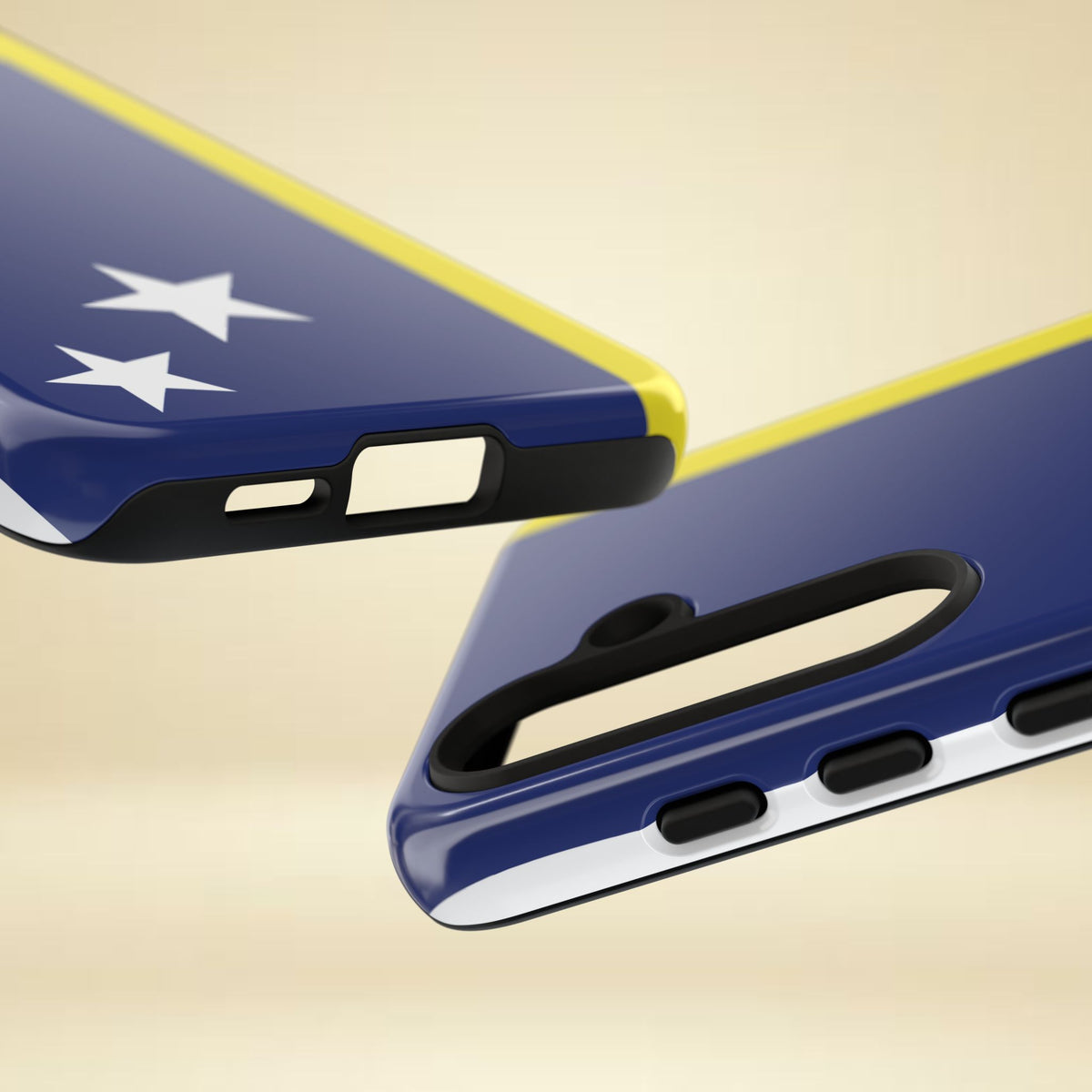 Curaçao Flag Tough Phone Case - Irie Blues Boutique