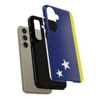 Curaçao Flag Tough Phone Case - Irie Blues Boutique