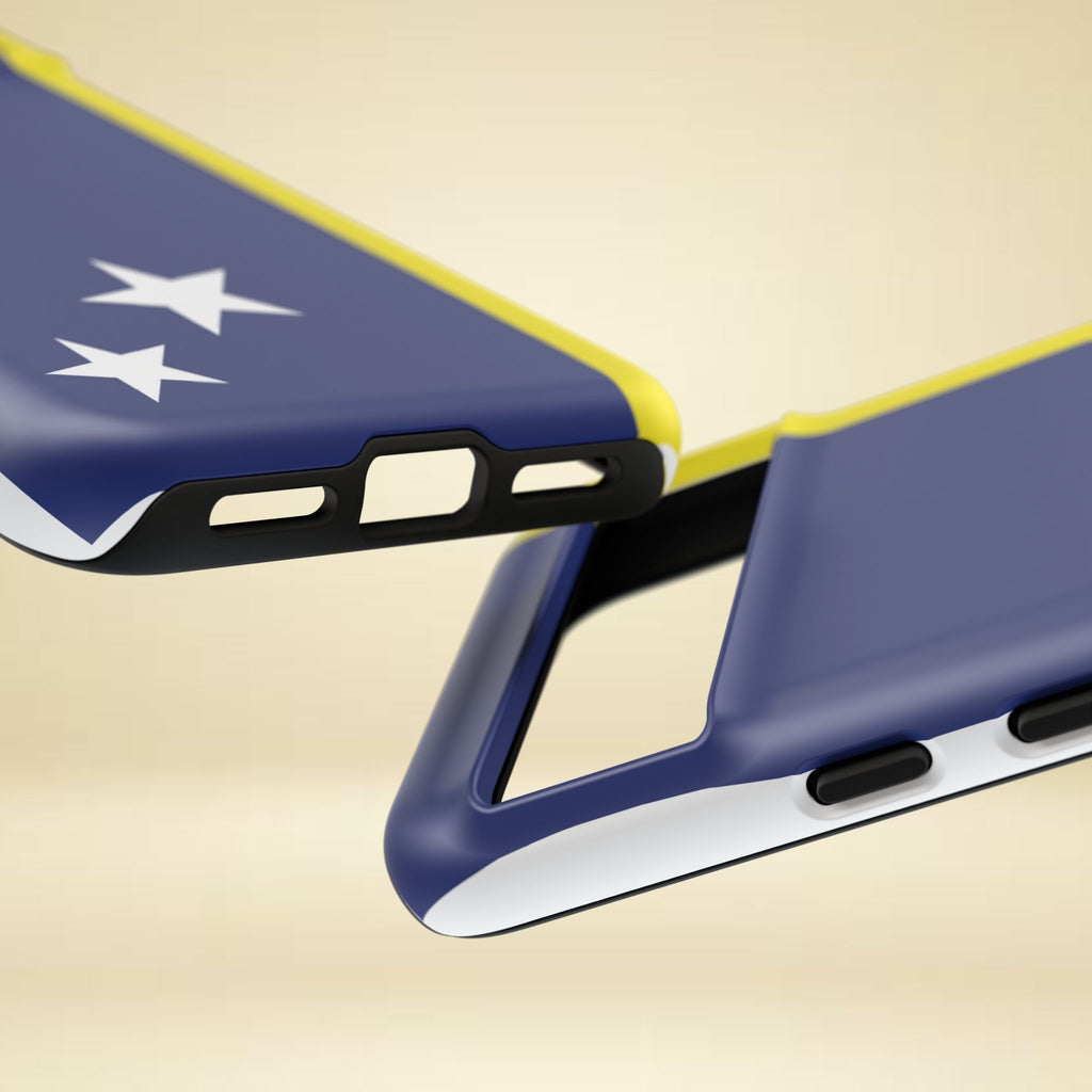 Curaçao Flag Tough Phone Case - Irie Blues Boutique