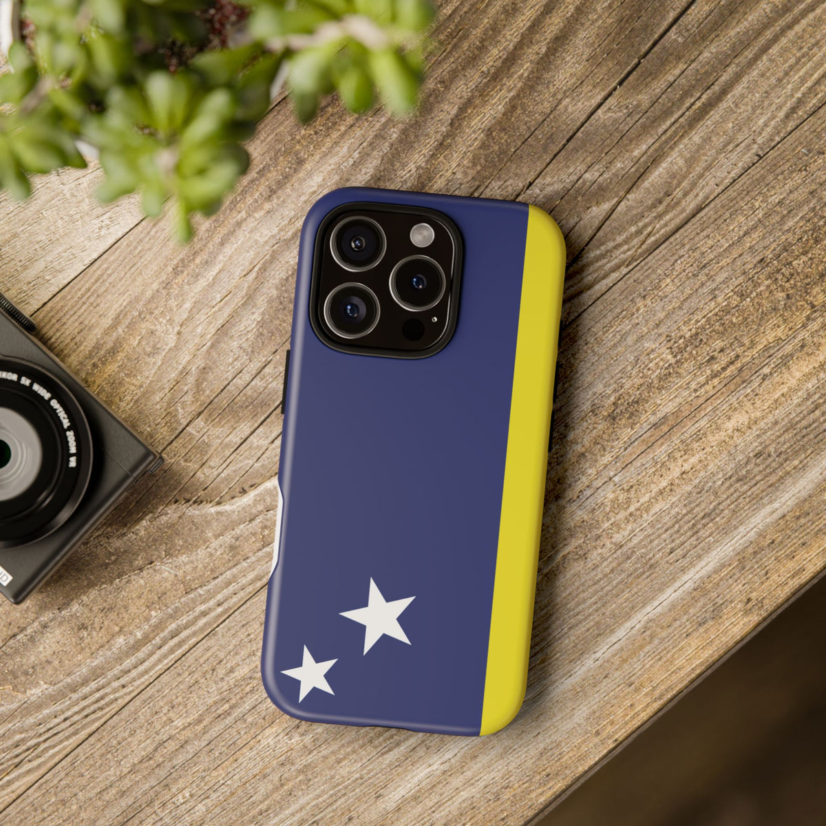 Curaçao Flag Tough Phone Case - Irie Blues Boutique