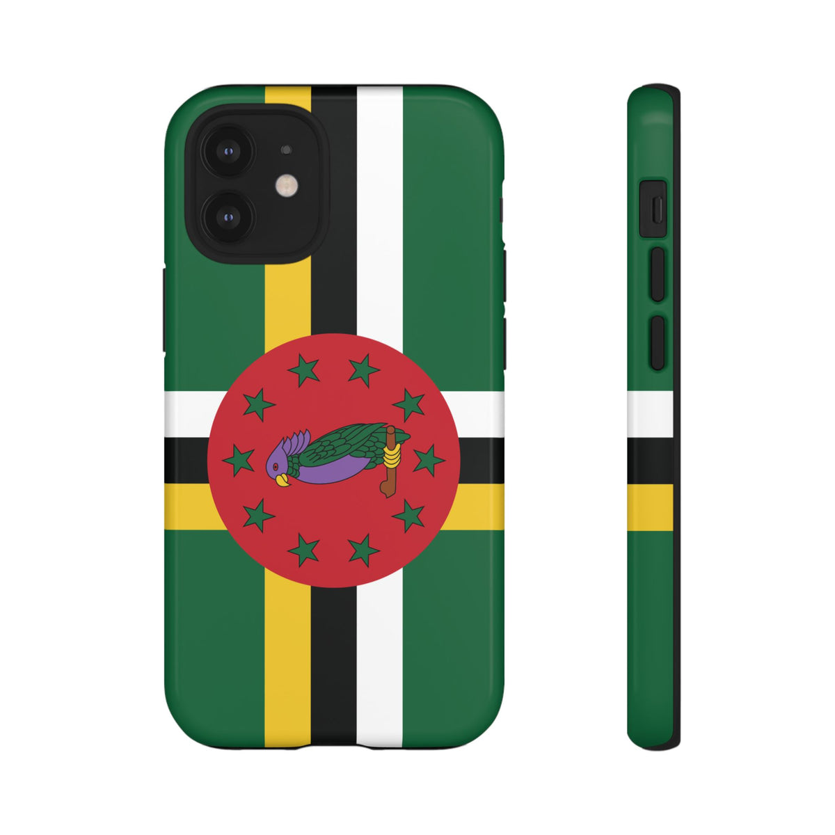 Dominica Flag Tough Phone Case - Irie Blues Boutique
