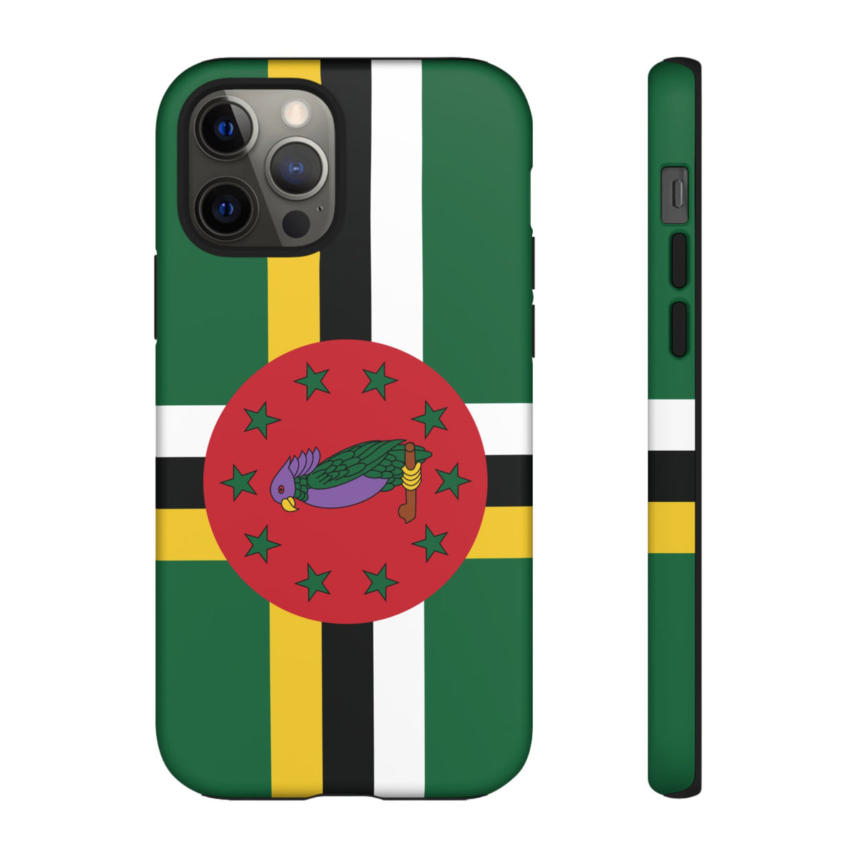 Dominica Flag Tough Phone Case - Irie Blues Boutique