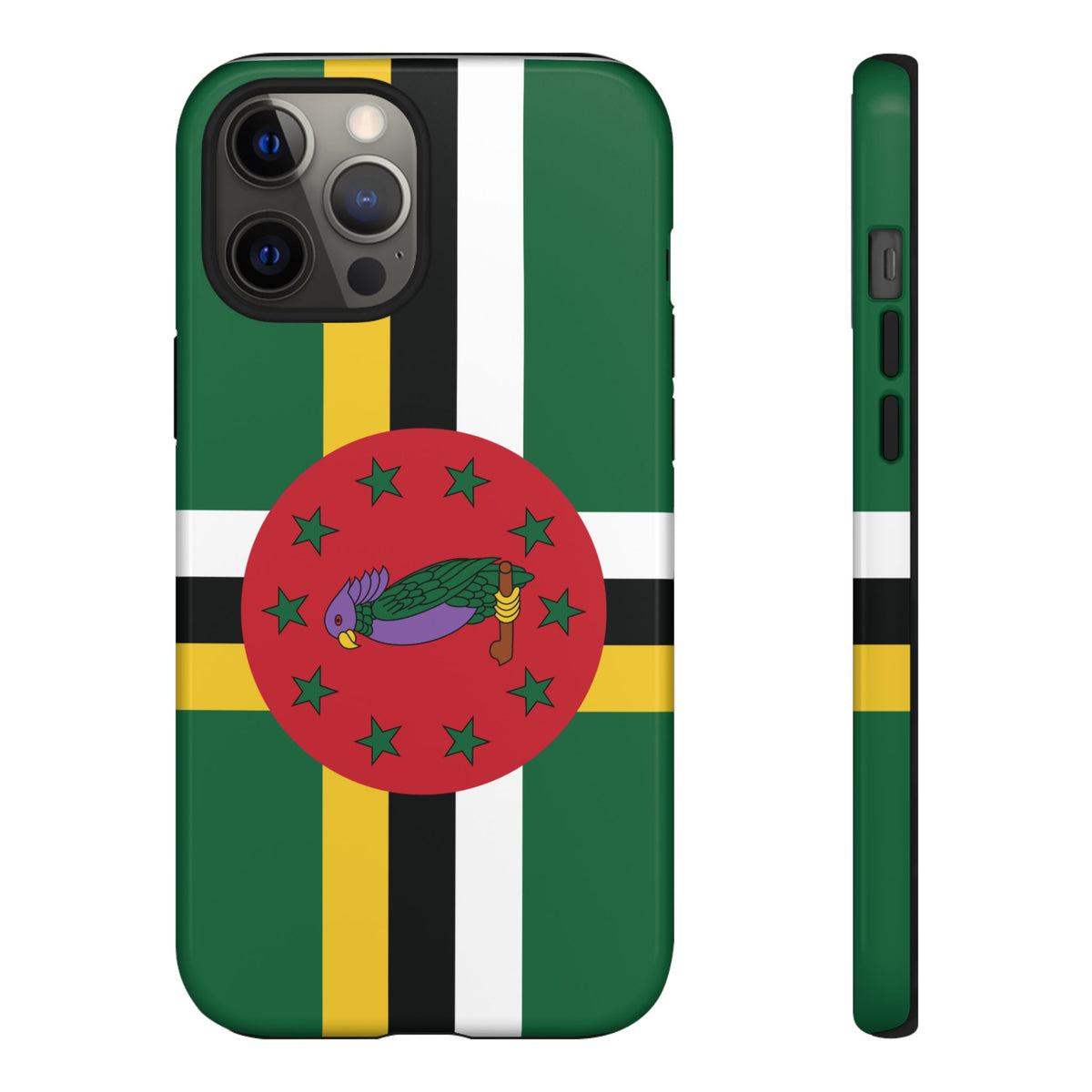Dominica Flag Tough Phone Case - Irie Blues Boutique