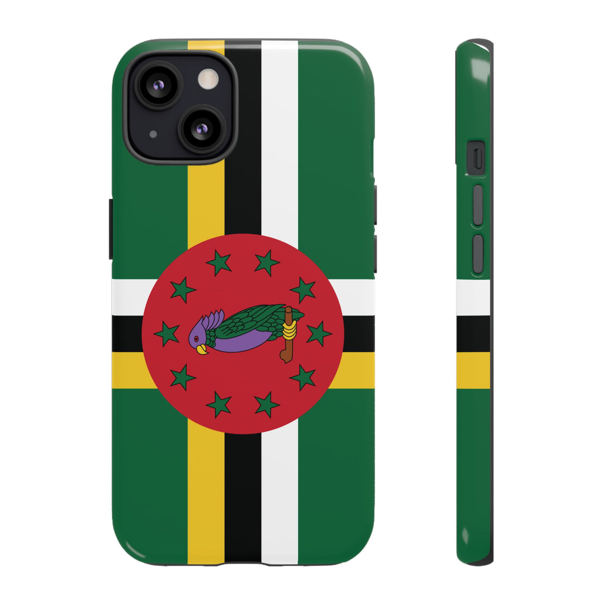 Dominica Flag Tough Phone Case - Irie Blues Boutique