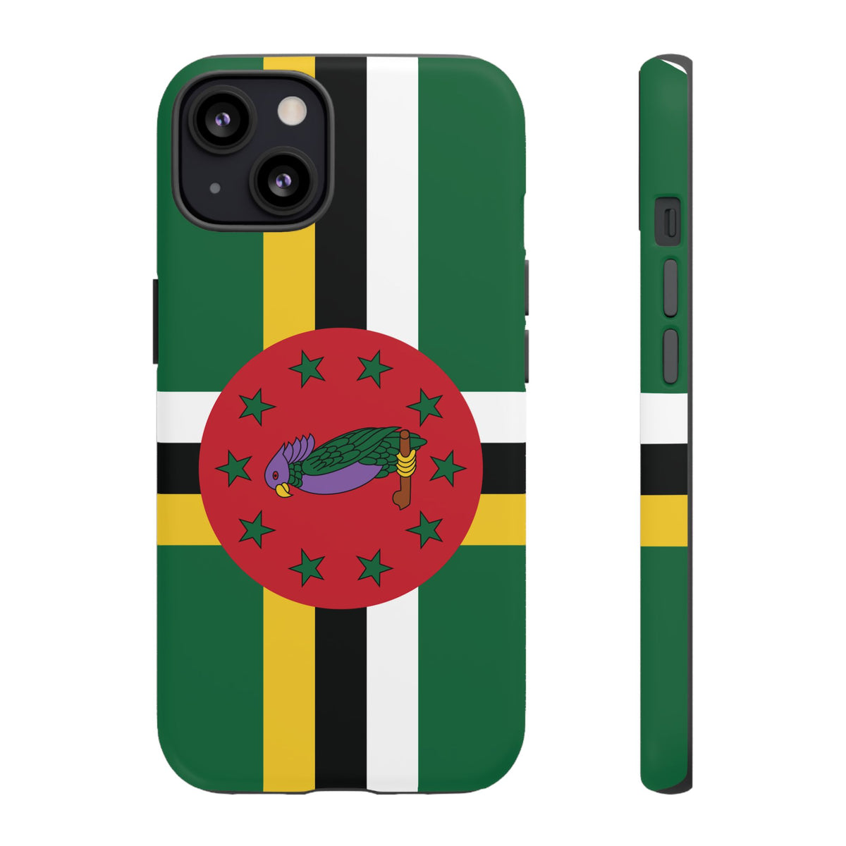 Dominica Flag Tough Phone Case - Irie Blues Boutique