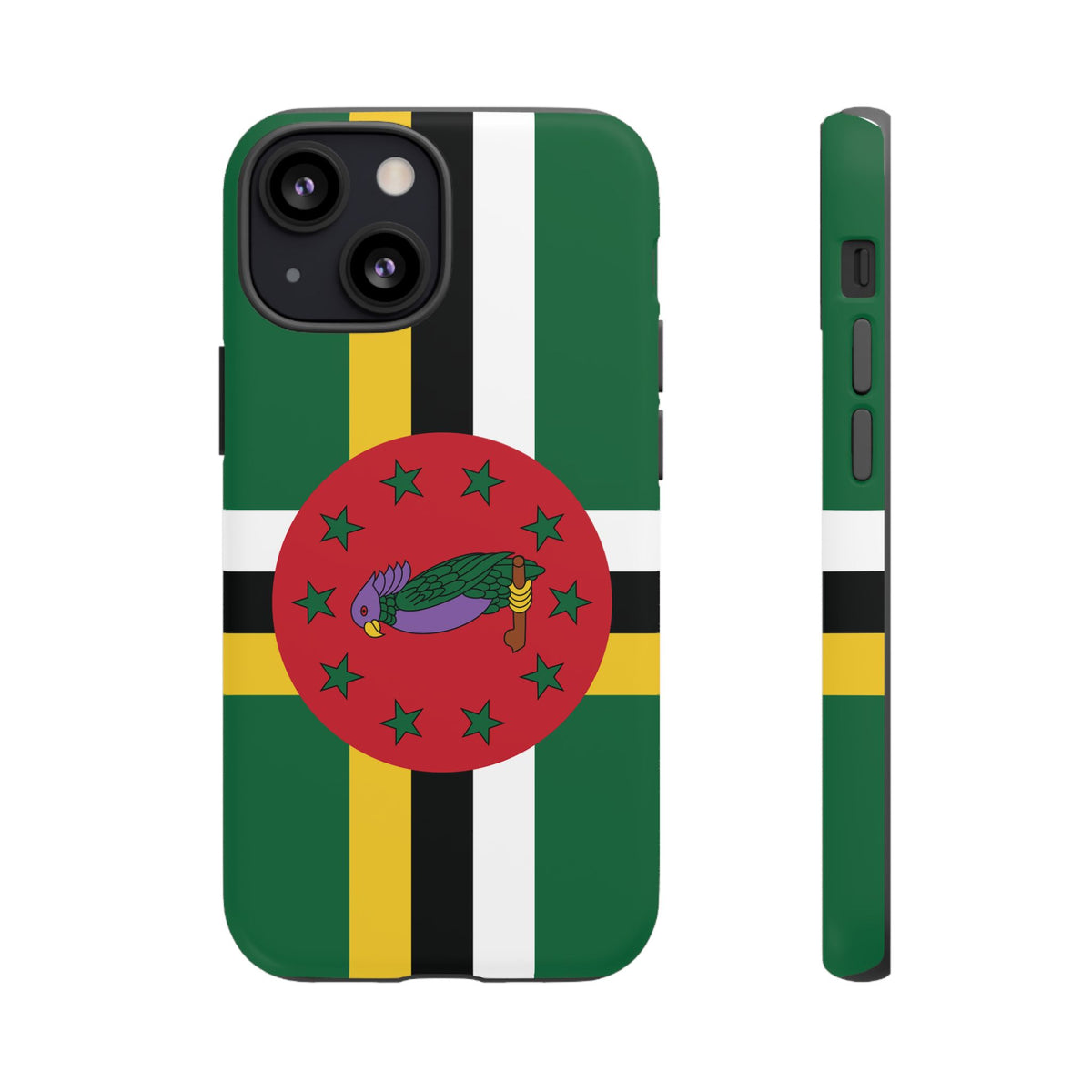 Dominica Flag Tough Phone Case - Irie Blues Boutique