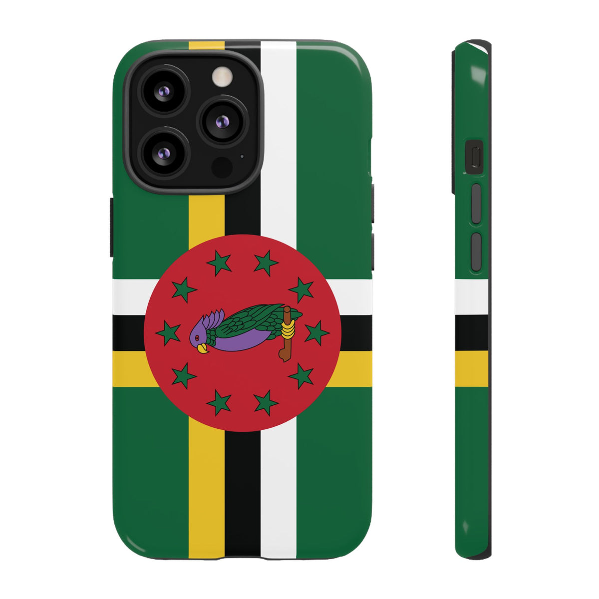 Dominica Flag Tough Phone Case - Irie Blues Boutique