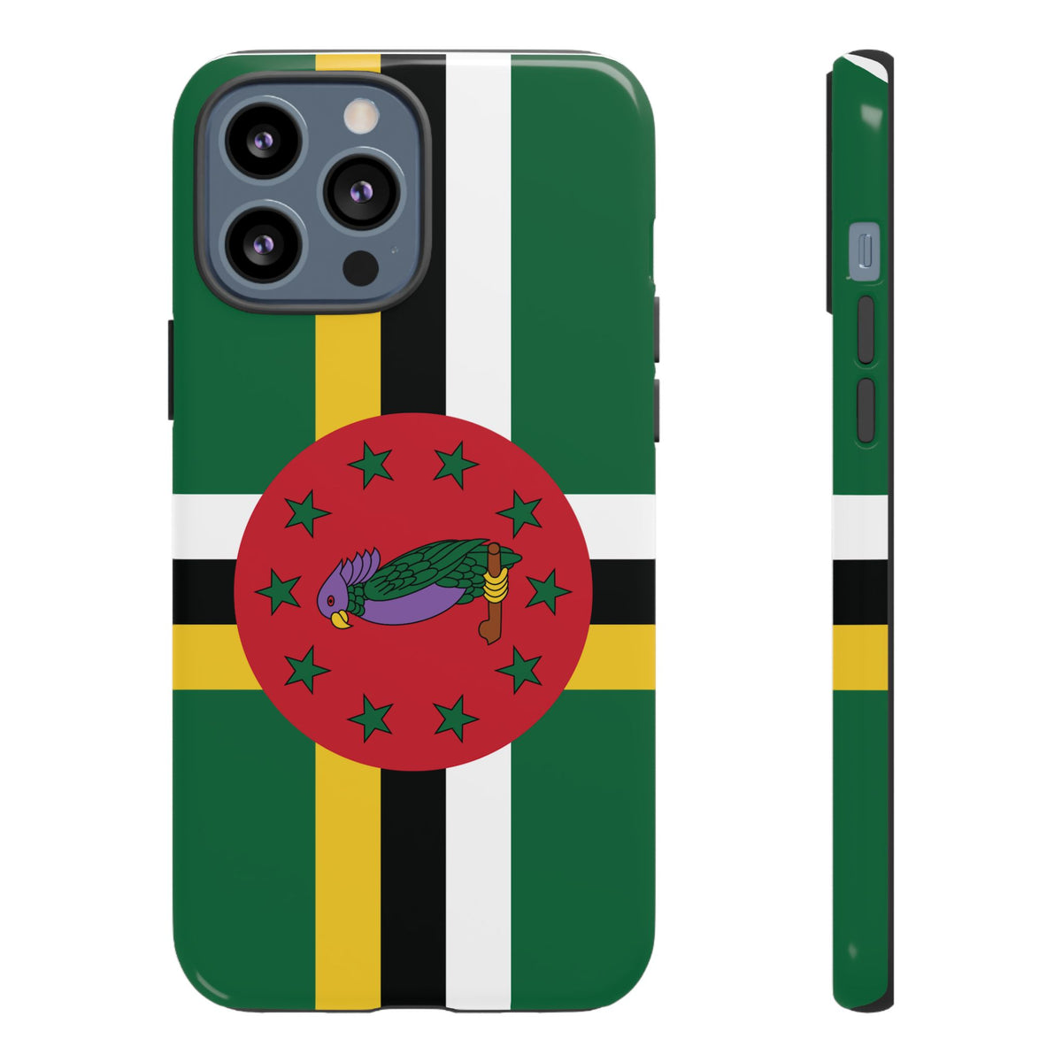 Dominica Flag Tough Phone Case - Irie Blues Boutique