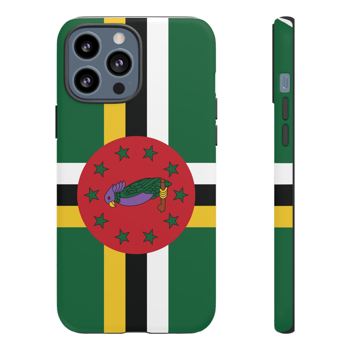 Dominica Flag Tough Phone Case - Irie Blues Boutique
