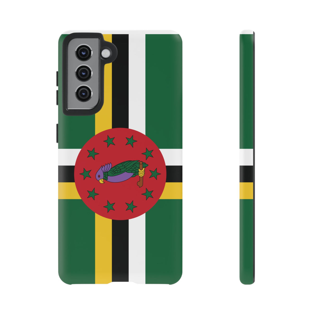 Dominica Flag Tough Phone Case - Irie Blues Boutique