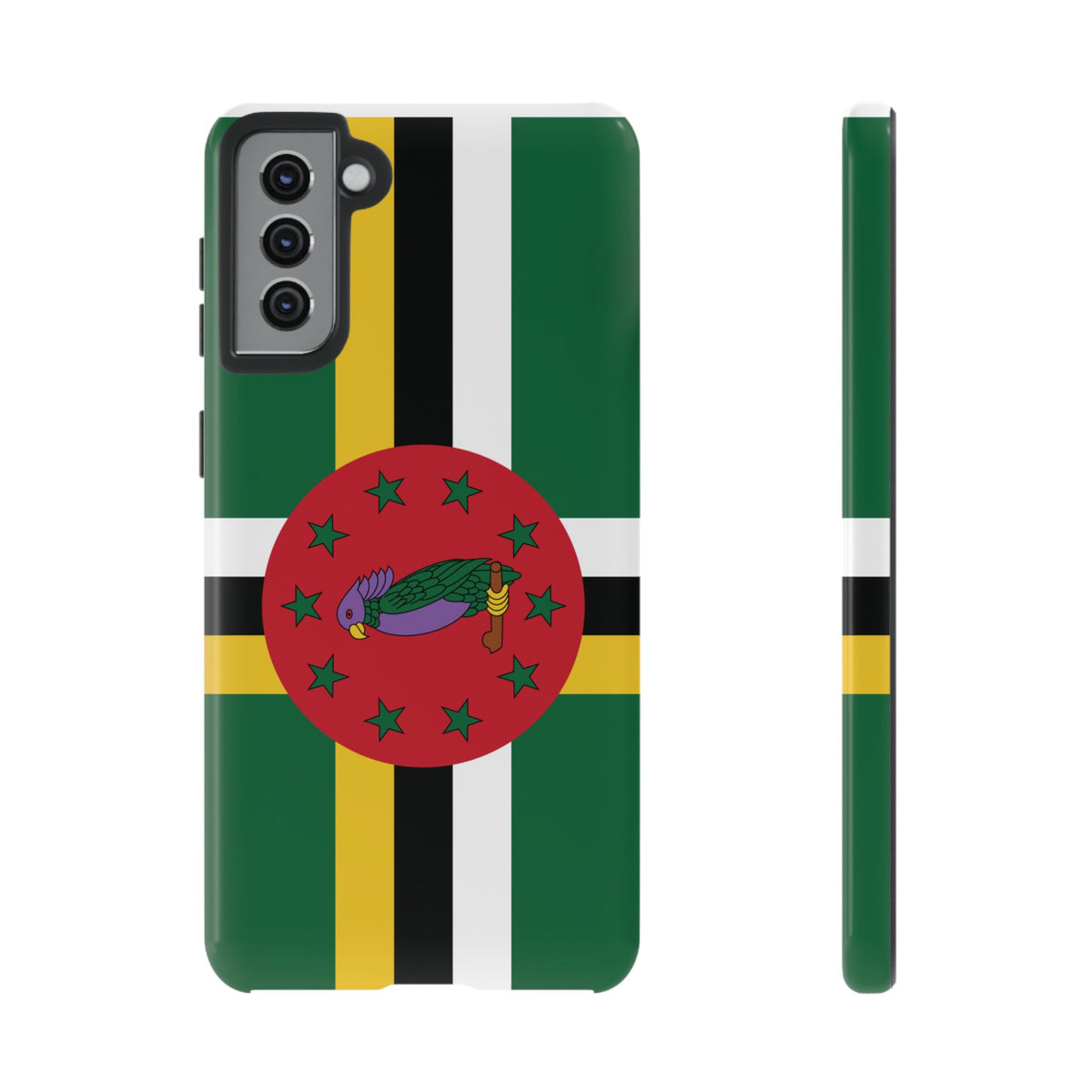 Dominica Flag Tough Phone Case - Irie Blues Boutique
