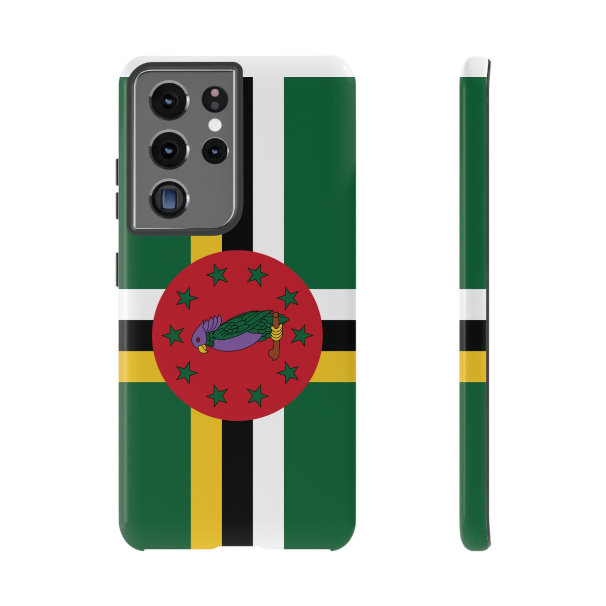 Dominica Flag Tough Phone Case - Irie Blues Boutique