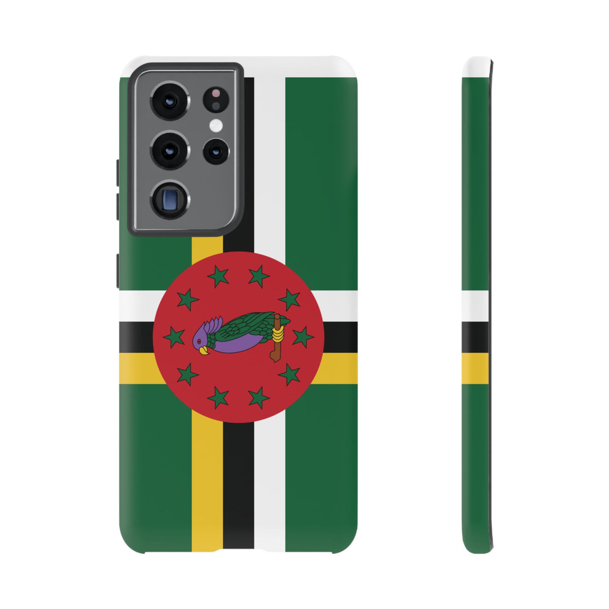 Dominica Flag Tough Phone Case - Irie Blues Boutique