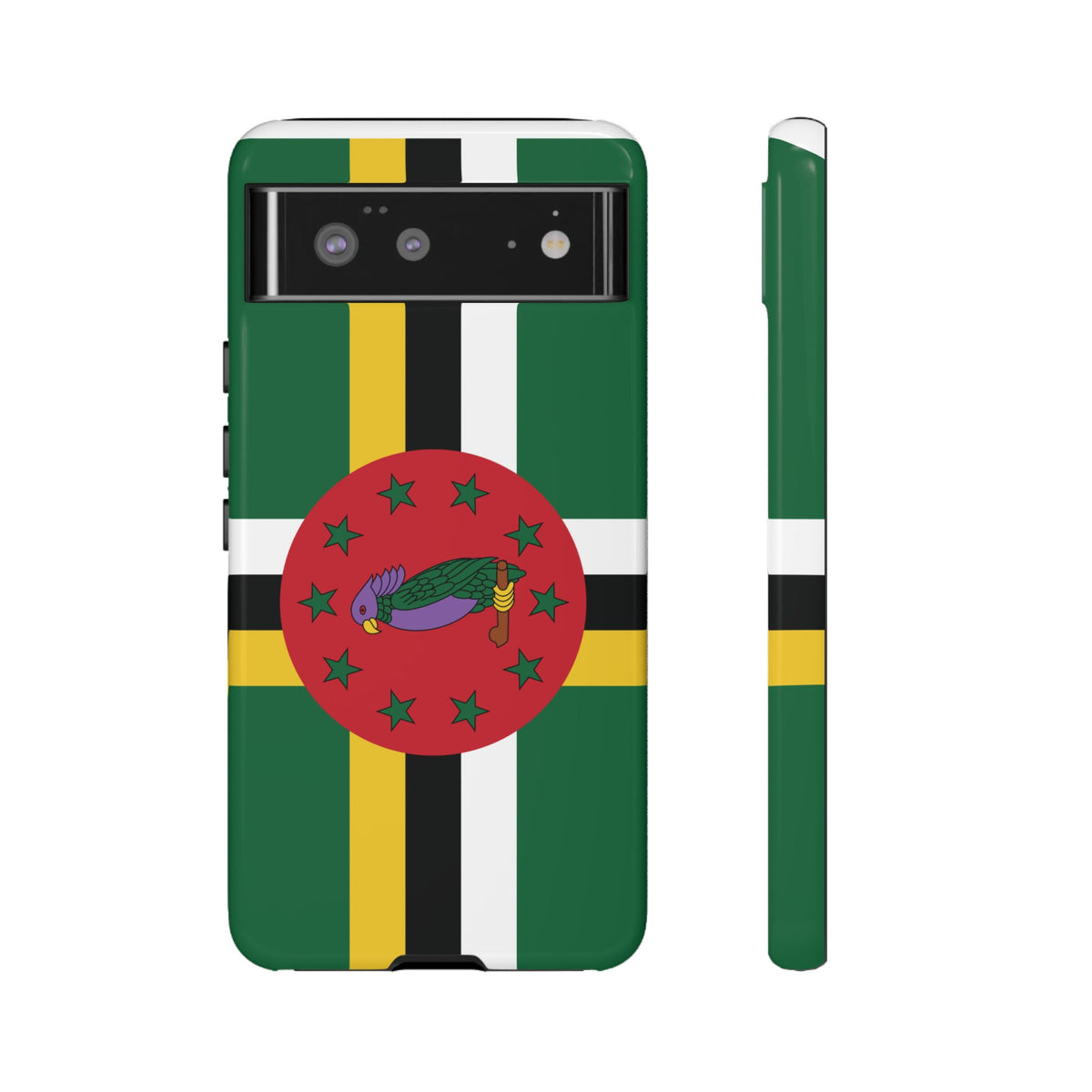Dominica Flag Tough Phone Case - Irie Blues Boutique