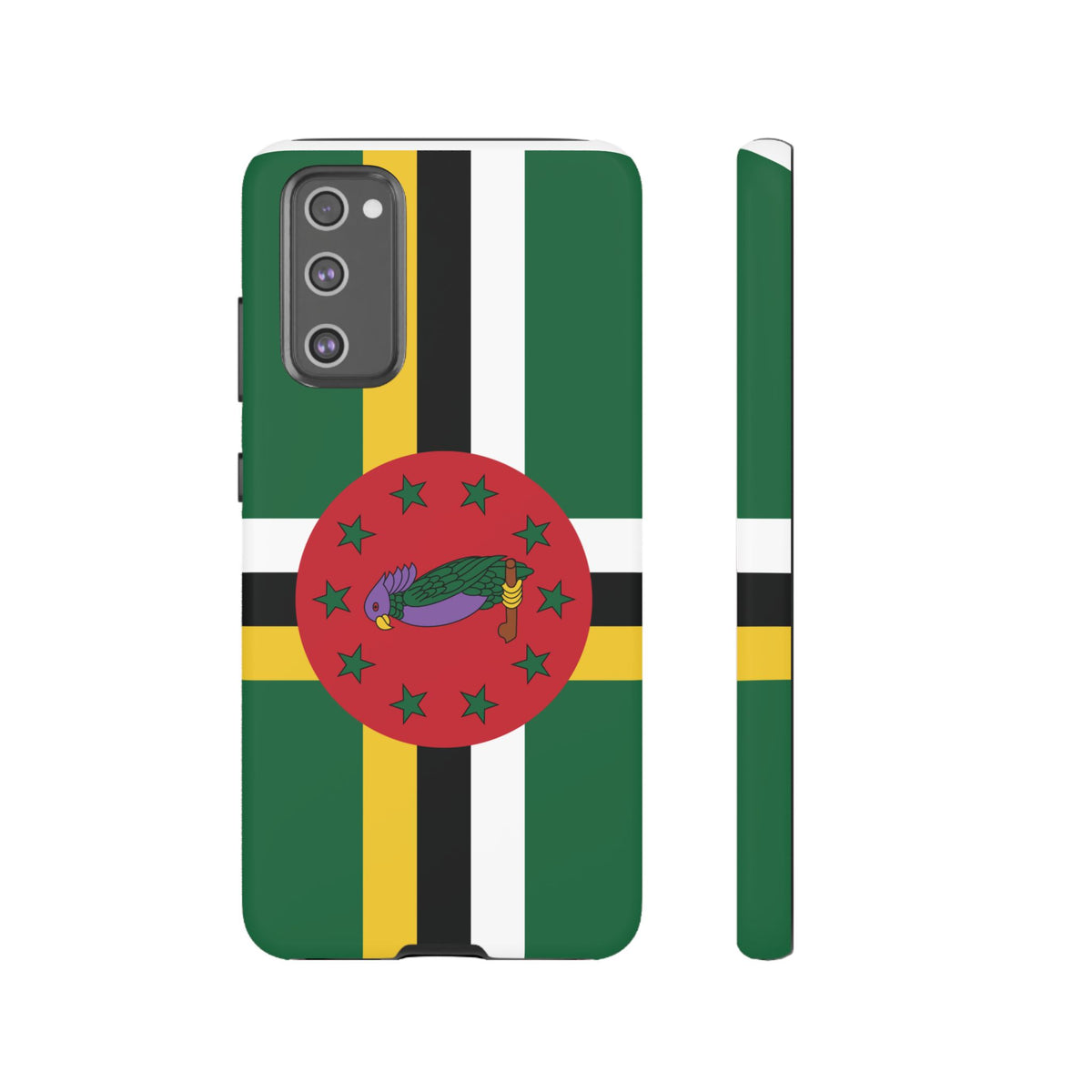 Dominica Flag Tough Phone Case - Irie Blues Boutique