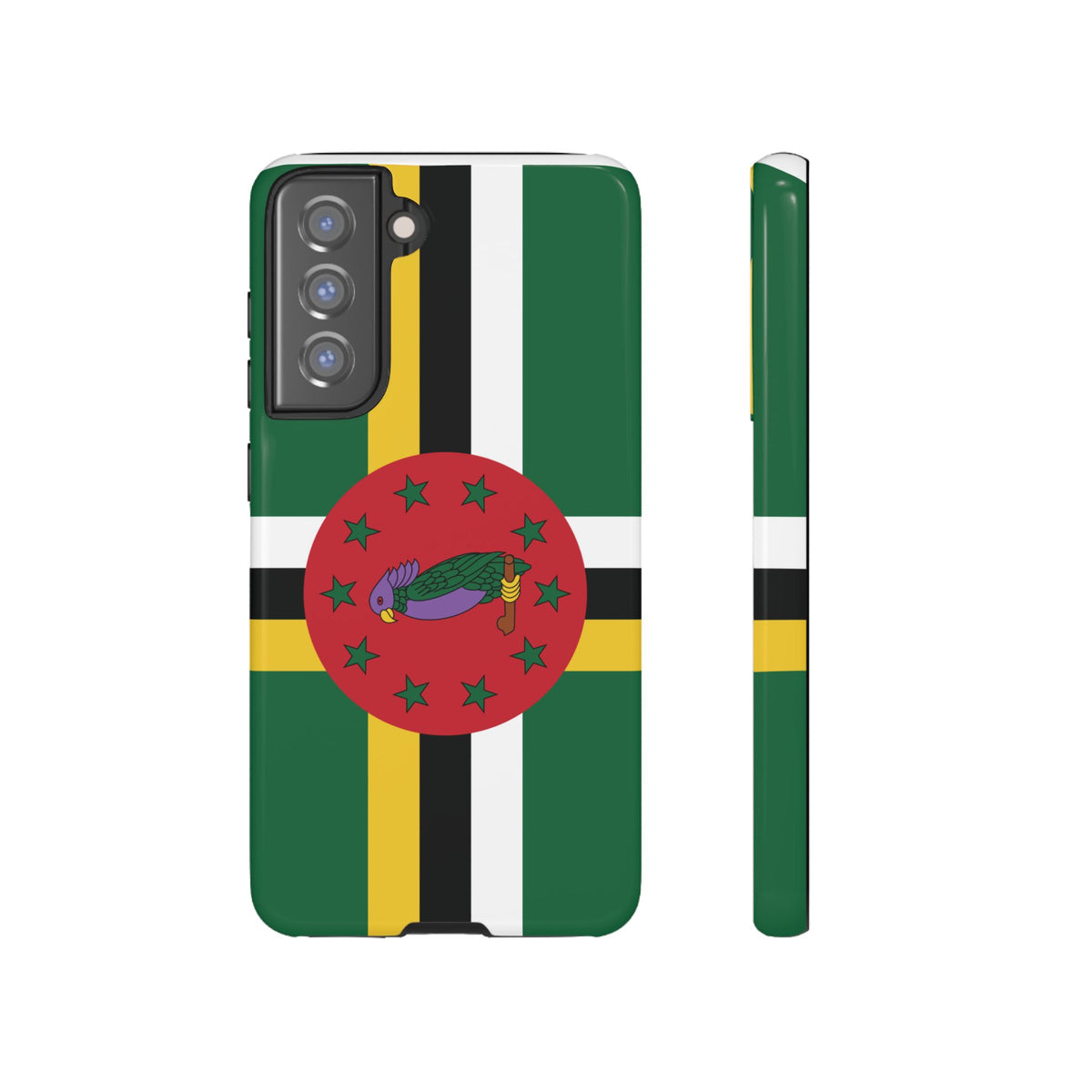 Dominica Flag Tough Phone Case - Irie Blues Boutique