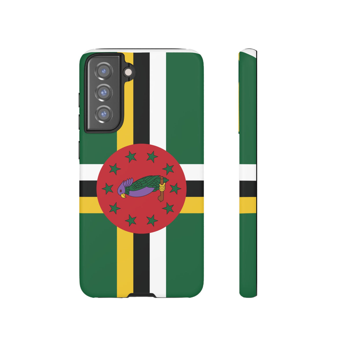 Dominica Flag Tough Phone Case - Irie Blues Boutique