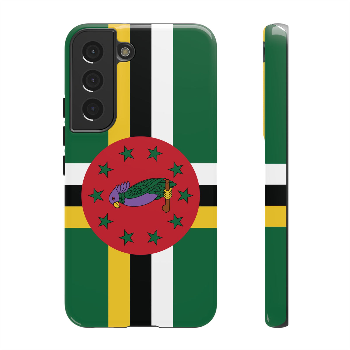 Dominica Flag Tough Phone Case - Irie Blues Boutique