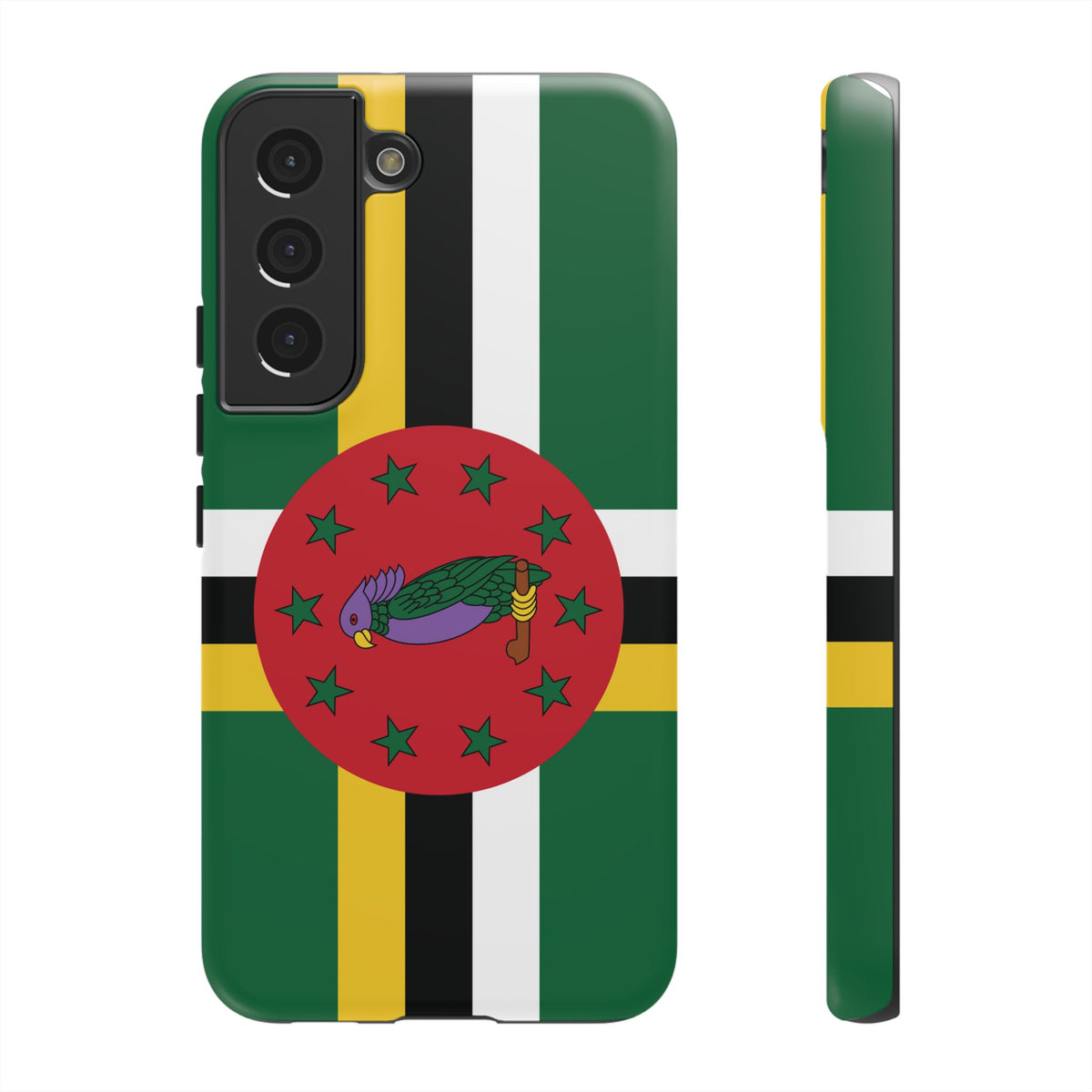 Dominica Flag Tough Phone Case - Irie Blues Boutique