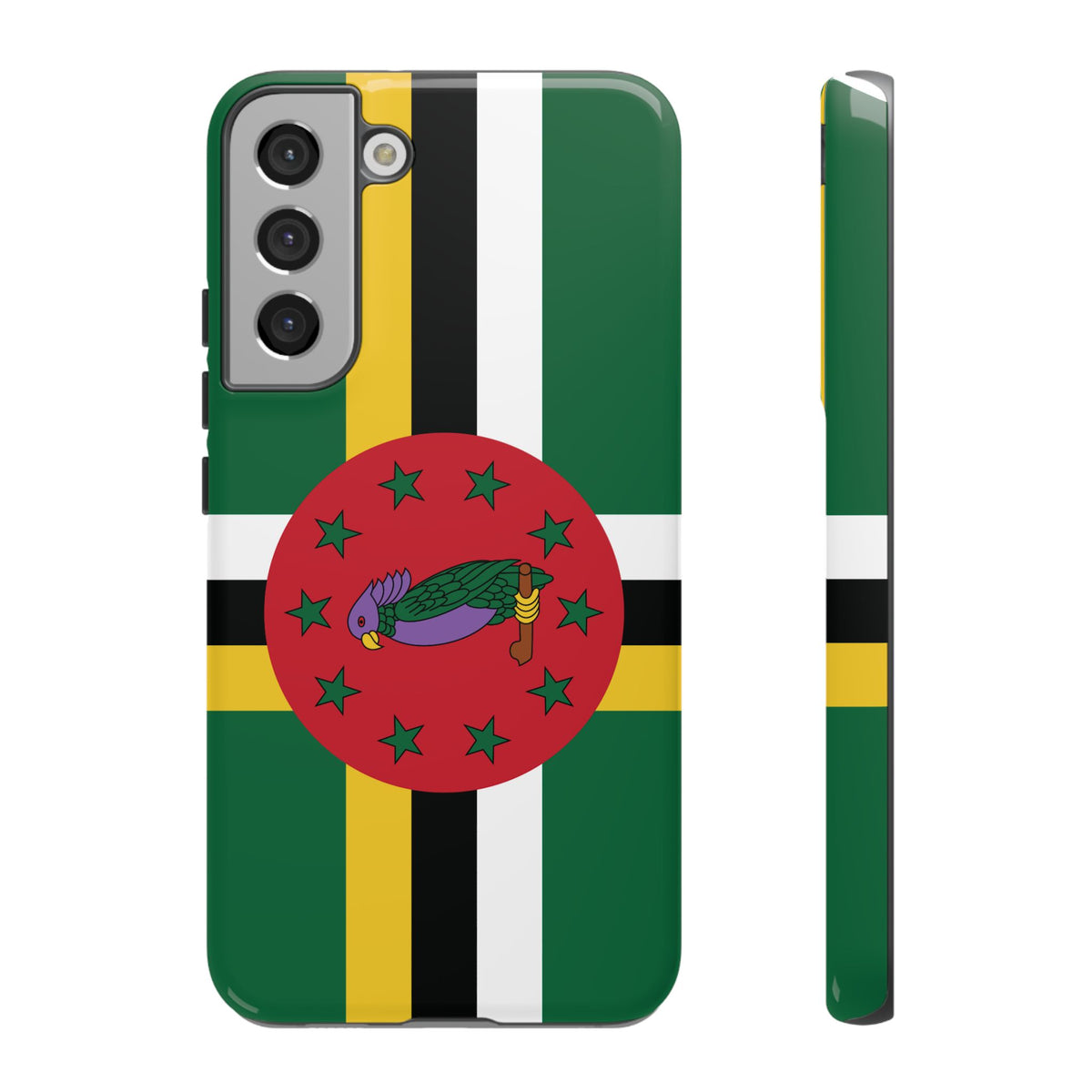 Dominica Flag Tough Phone Case - Irie Blues Boutique