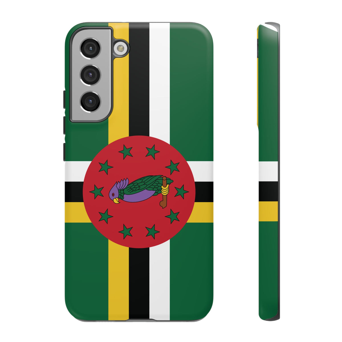 Dominica Flag Tough Phone Case - Irie Blues Boutique