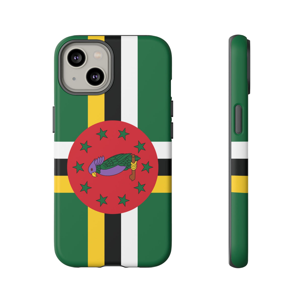 Dominica Flag Tough Phone Case - Irie Blues Boutique