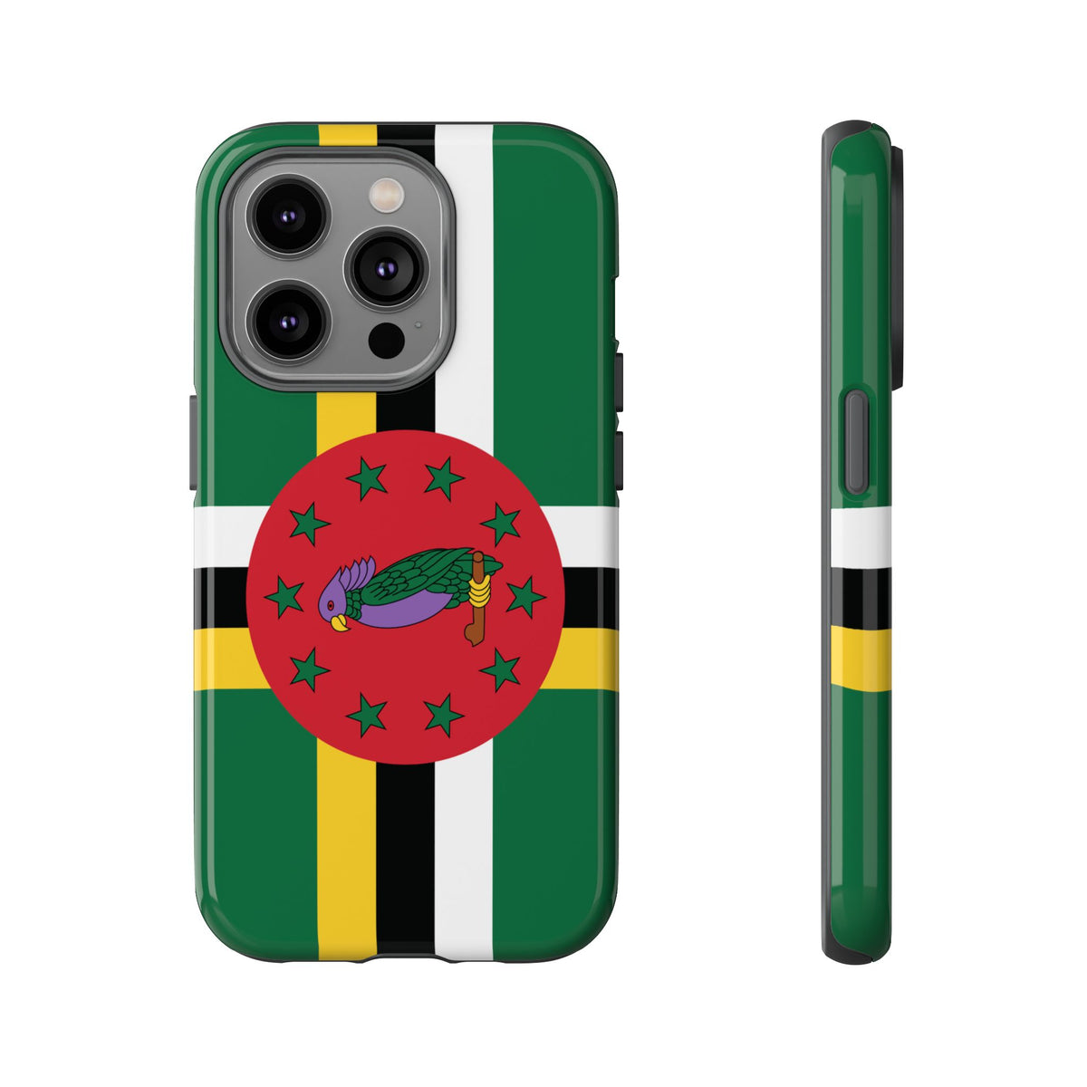 Dominica Flag Tough Phone Case - Irie Blues Boutique